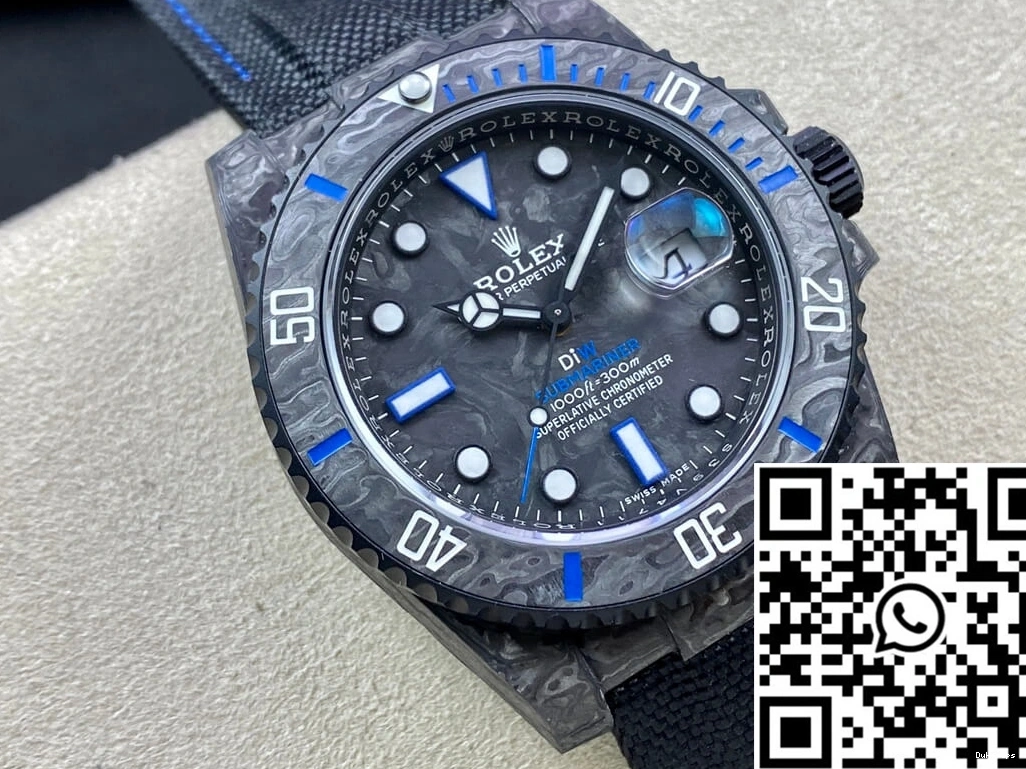 Rolex Fiber Carbon Dial Factory Sea-Dweller VS Submariner 0420